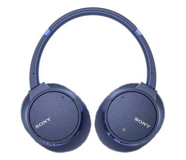 SONY Nauszne Noise Canseling WH-CH700N Niebieskie - 511051 - zdjęcie 2
